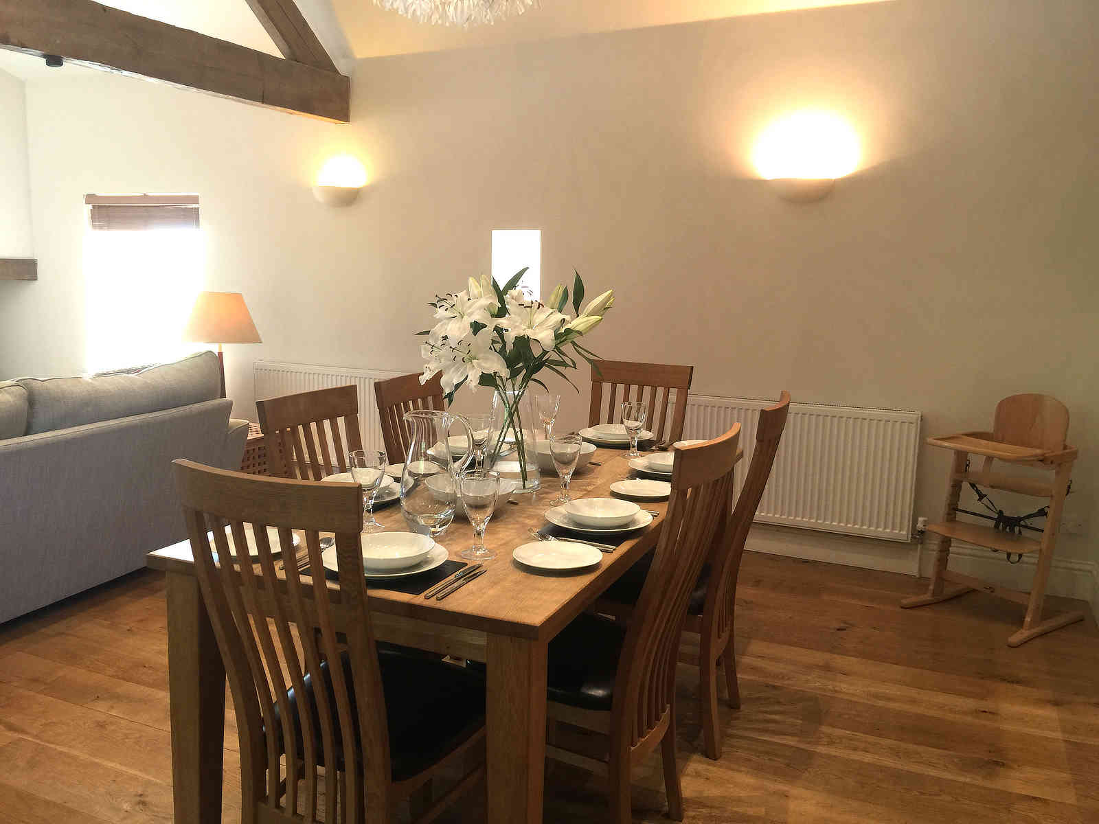 Ivy House Farm Dining Area