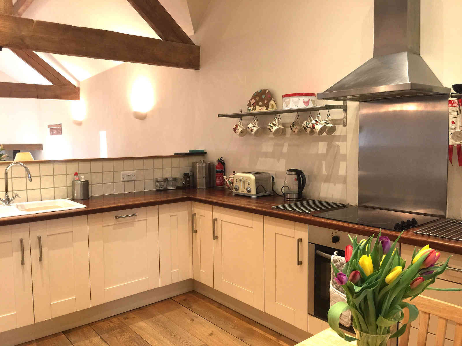 Ivy House Farm Kitchen Area